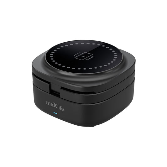 Cargador de Red Inalámbrico MaXlife MXWC-06 3en1, 15W, 1.67A, Negro