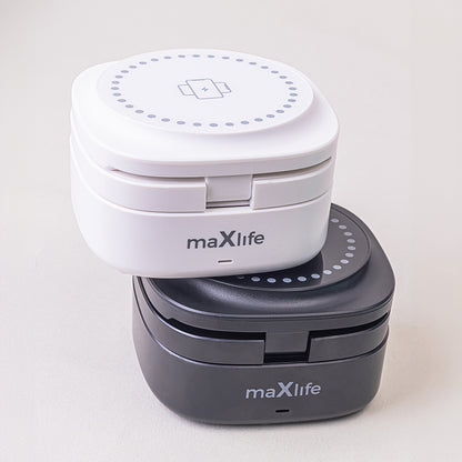 Cargador de Red Inalámbrico MaXlife MXWC-06 3en1, 15W, 1.67A, Negro