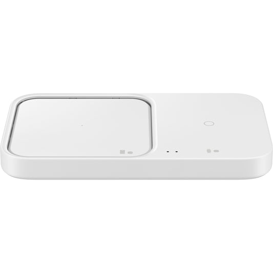 Cargador de red inalámbrico Samsung Duo, 15 W, 1,67 A, blanco EP-P5400TWEGEU