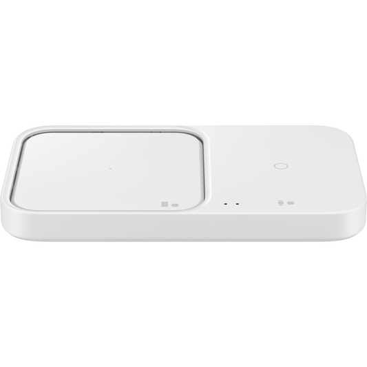 Cargador de Red Inalámbrico Samsung Duo, 15W, 1.67A, Blanco, Reacondicionado EP-P5400BWEGEU