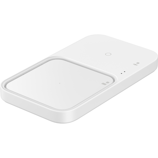Cargador de Red Inalámbrico Samsung Duo, 15W, 1.67A, Blanco, Reacondicionado EP-P5400BWEGEU
