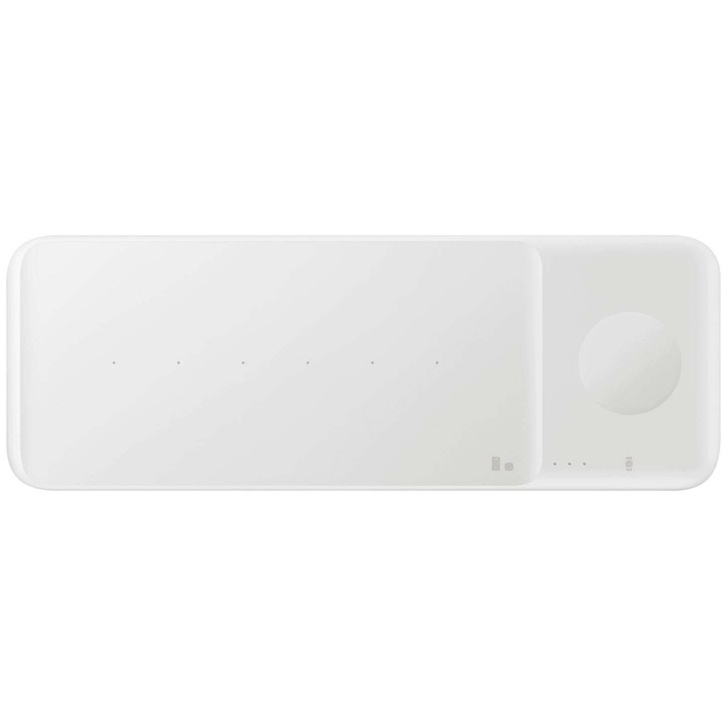 Cargador de red inalámbrico Samsung Trio, 9 W, 1 A, blanco EP-P6300TWEGEU