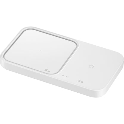 Cargador de red inalámbrico Samsung Duo, 15 W, 1,67 A, blanco EP-P5400BWEGEU