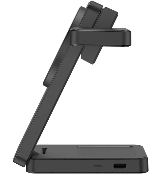 Cargador de Red Inalámbrico Tech-Protect A56 3en1, 25W, Negro