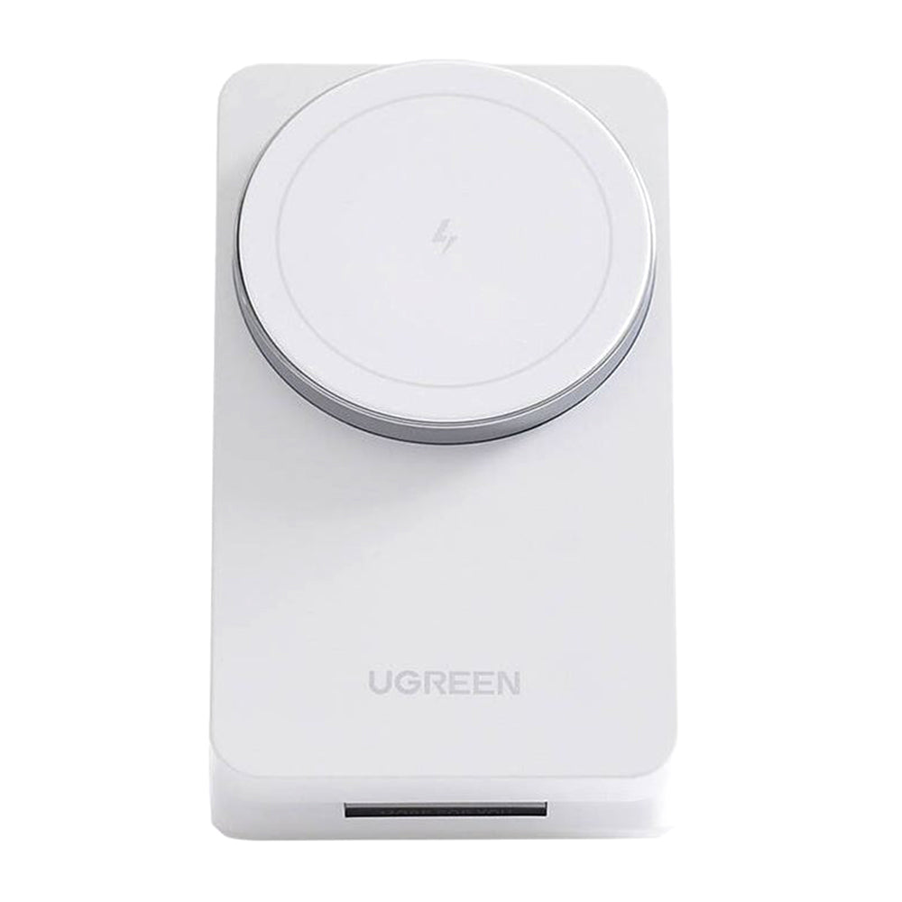 Cargador de Red Inalámbrico UGREEN W528 2en1, 20W, 1.67A, Blanco