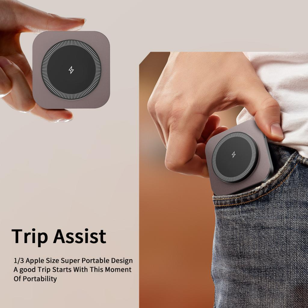 Cargador de Red Inalámbrico XO Design CX035 3en1, 15W, 1.67A, Negro