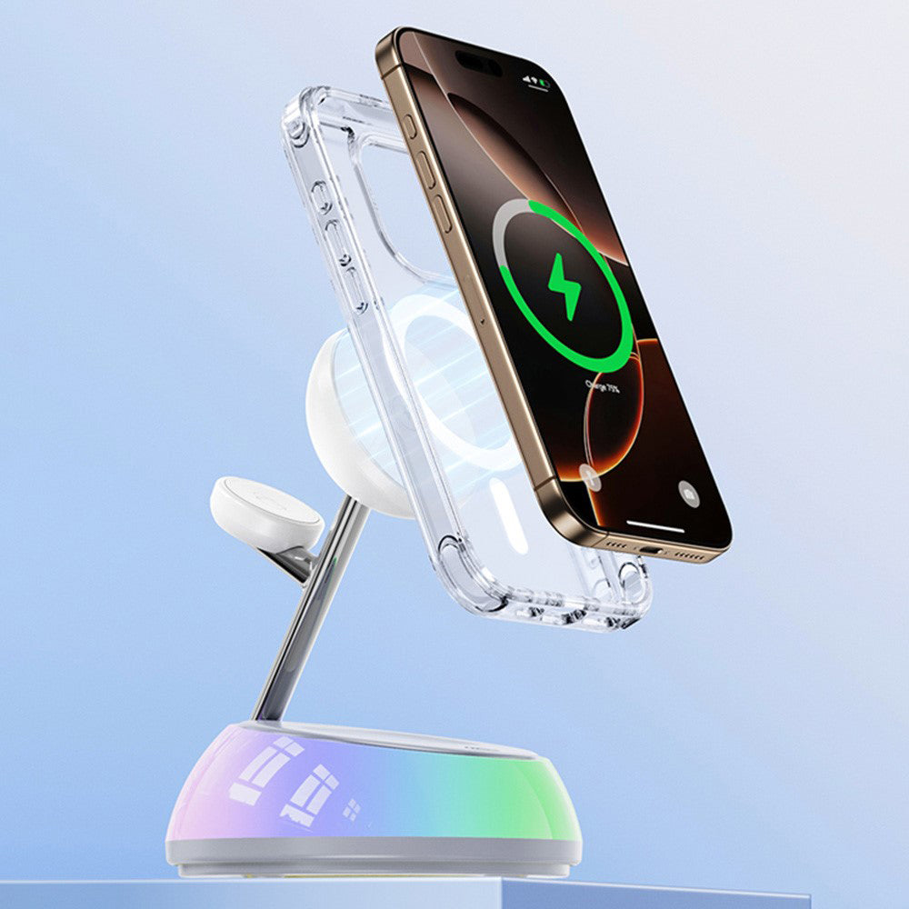 Yesido DS31 3in1 Wireless Network Charger, 15W, 1.67A, White