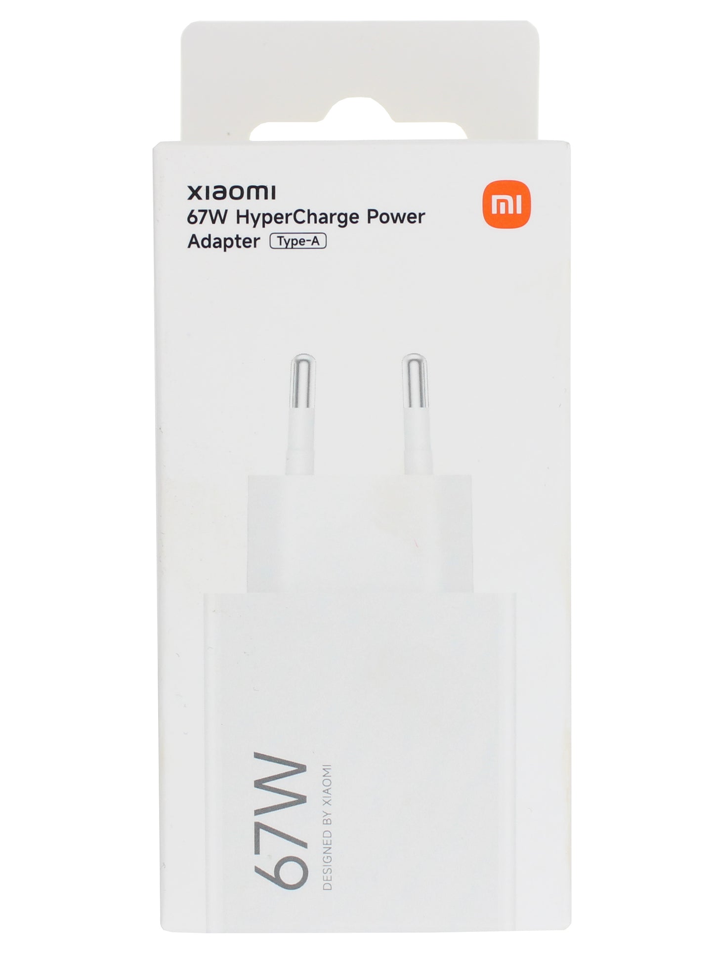 Cargador de Red Xiaomi, 67W, 6.2A, 1 x USB-A, Blanco BHR07SKEU