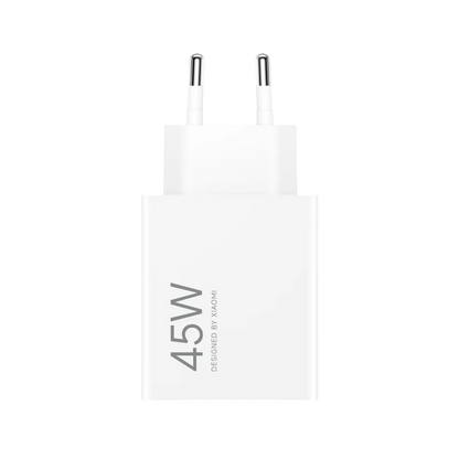 Cargador de Red Xiaomi, 45W, 4.1A, 1 x USB-A, Blanco BHR07SLEU