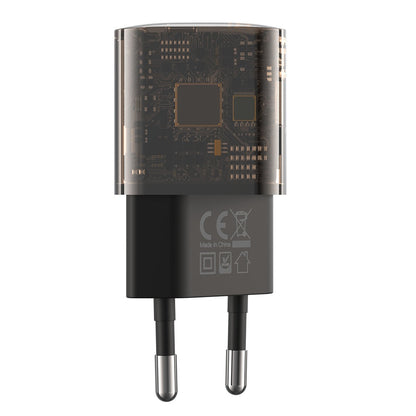 Cargador de Red XO Design CE05, 30W, 3A, 1 x USB-A - 1 x USB-C, Marrón