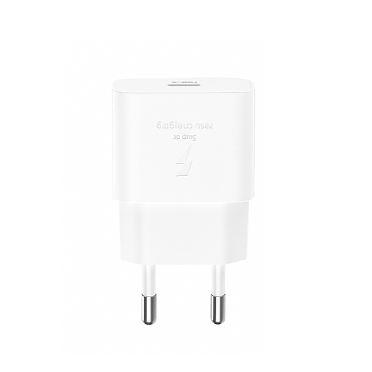 Cargador de Red XO Design L167, 25W, 3A, 1 x USB-C, Blanco