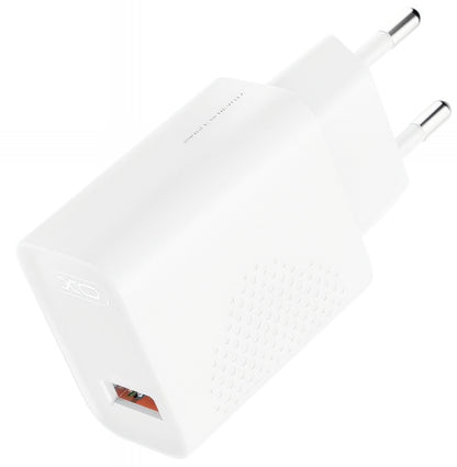 Cargador de Red XO Design L159, 18W, 3A, 1 x USB-A, Blanco