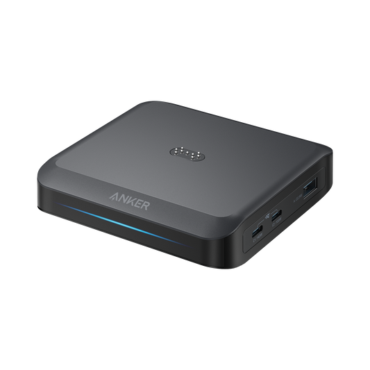 Cargador Estación Anker para batería externa Prime, 150W, 5A, 1 x Pogo Pin - 1 x USB-A - 2 x USB-C, Negro A1903G11