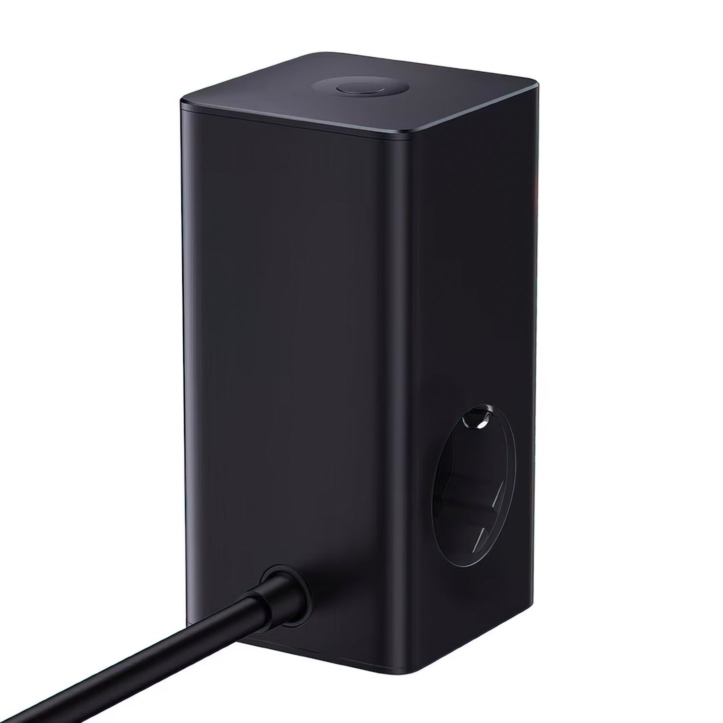 Baseus PowerCombo Tower Charging Station, 100W, 5A, 2 x Schuko - 2 x USB-A - 2 x USB-C, Black E00023609113-00