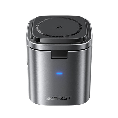 Cargador Estación Con Cable USB-C Acefast Z9 QI 6in1, 80W, 1 x USB-C - 1 x USB-A, Negro