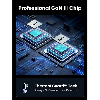 Cargador Estación UGREEN CD333 Nexode, 300W, 5A, 1 x USB-A - 4 x USB-C, Gris, Reacondicionado