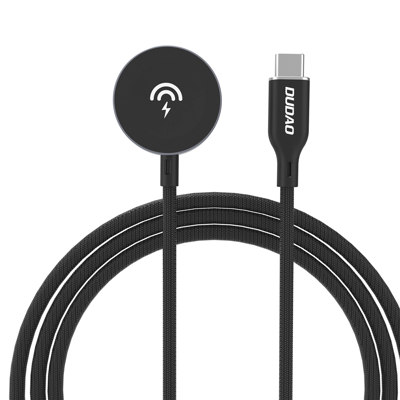 Cargador inalámbrico Dudao A12C para Apple Watch Series, Negro