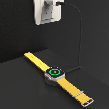 Cargador inalámbrico Dudao A12C para Apple Watch Series, Negro
