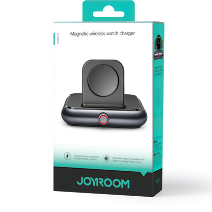 Joyroom JR-WQWW02 Cargador inalámbrico para Samsung Galaxy Watch Series, Negro 