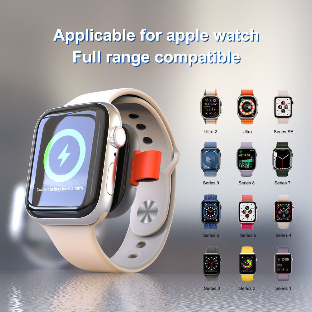 Cargador Inalámbrico Lito LC03 para Apple Watch Series, Blanco