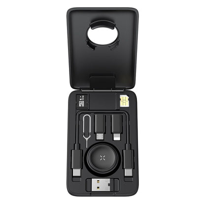 McDodo CH-2440 8in1 Wireless Charger with Organizer for Apple Watch Series, Black