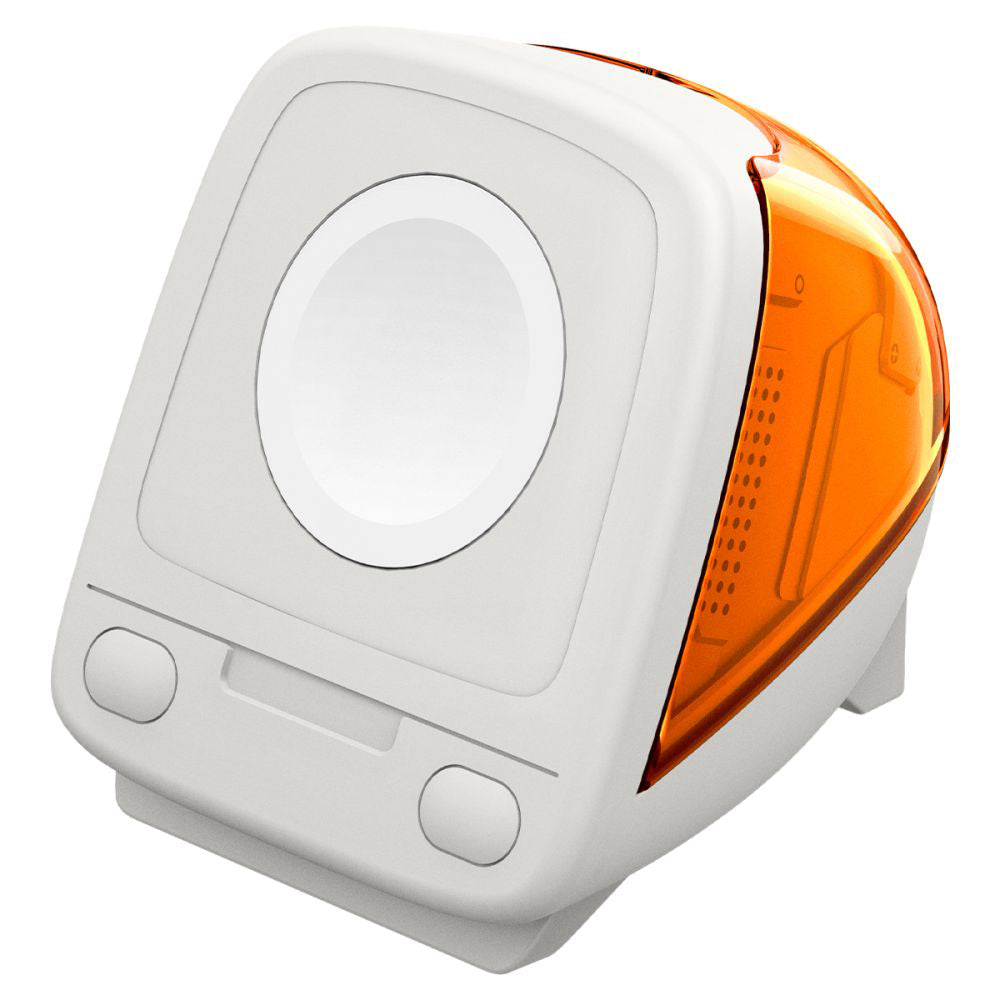 Soporte Spigen C1 Classic para Cargador Inalámbrico Apple Watch Series, Naranja