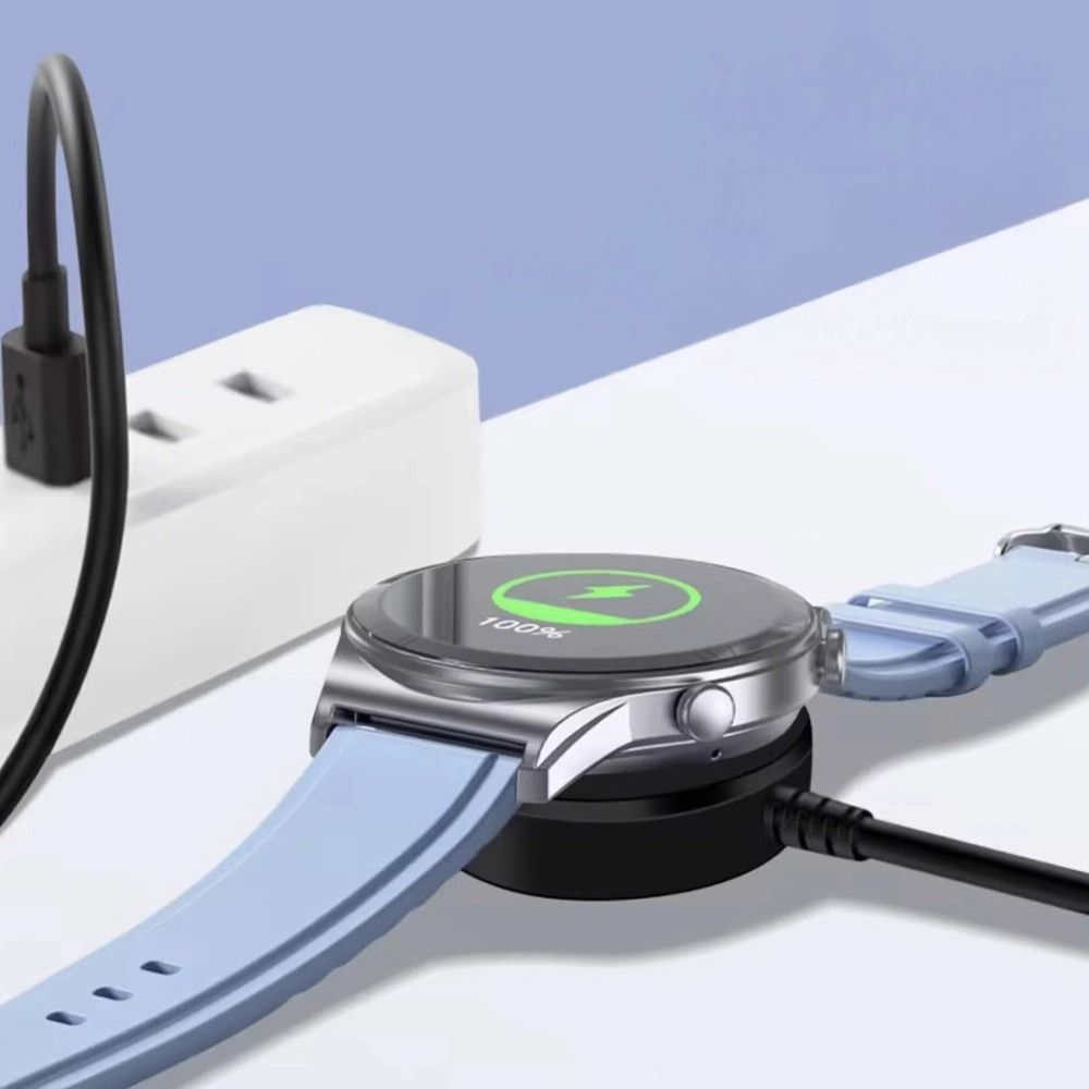 Cargador Inalámbrico Tech-Protect MC03 Ultraboost para Samsung Galaxy Watch Series, USB-A, Negro