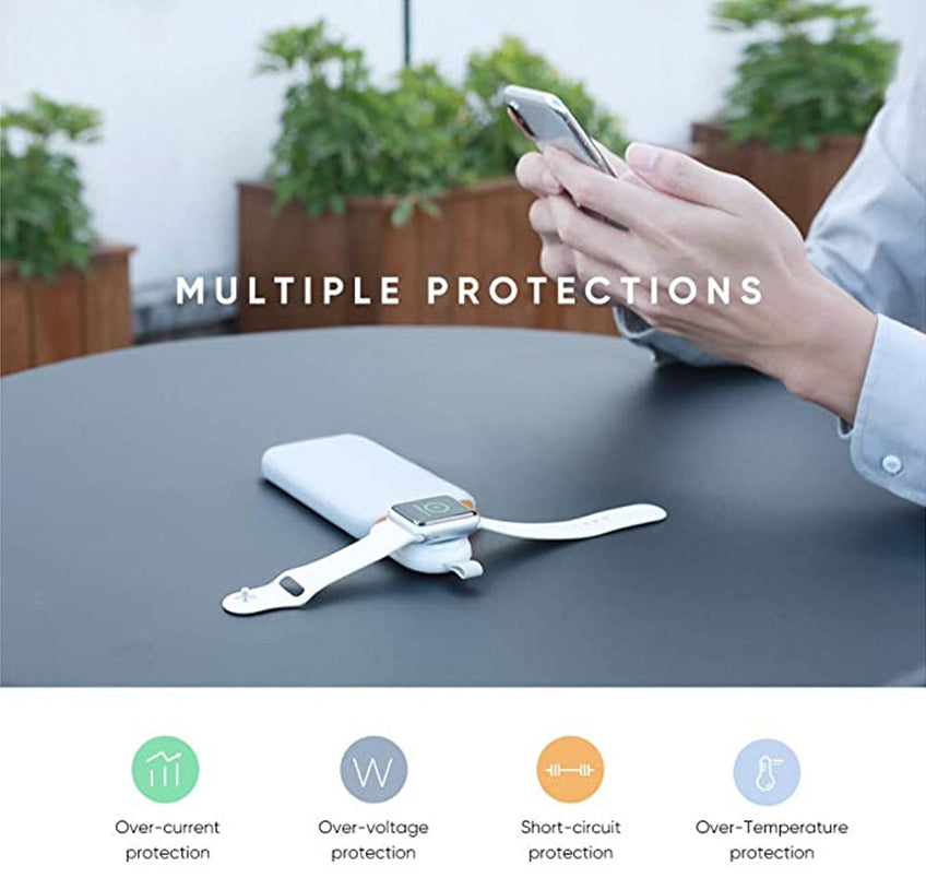 Cargador Inalámbrico UGREEN para Apple Watch Series, Blanco