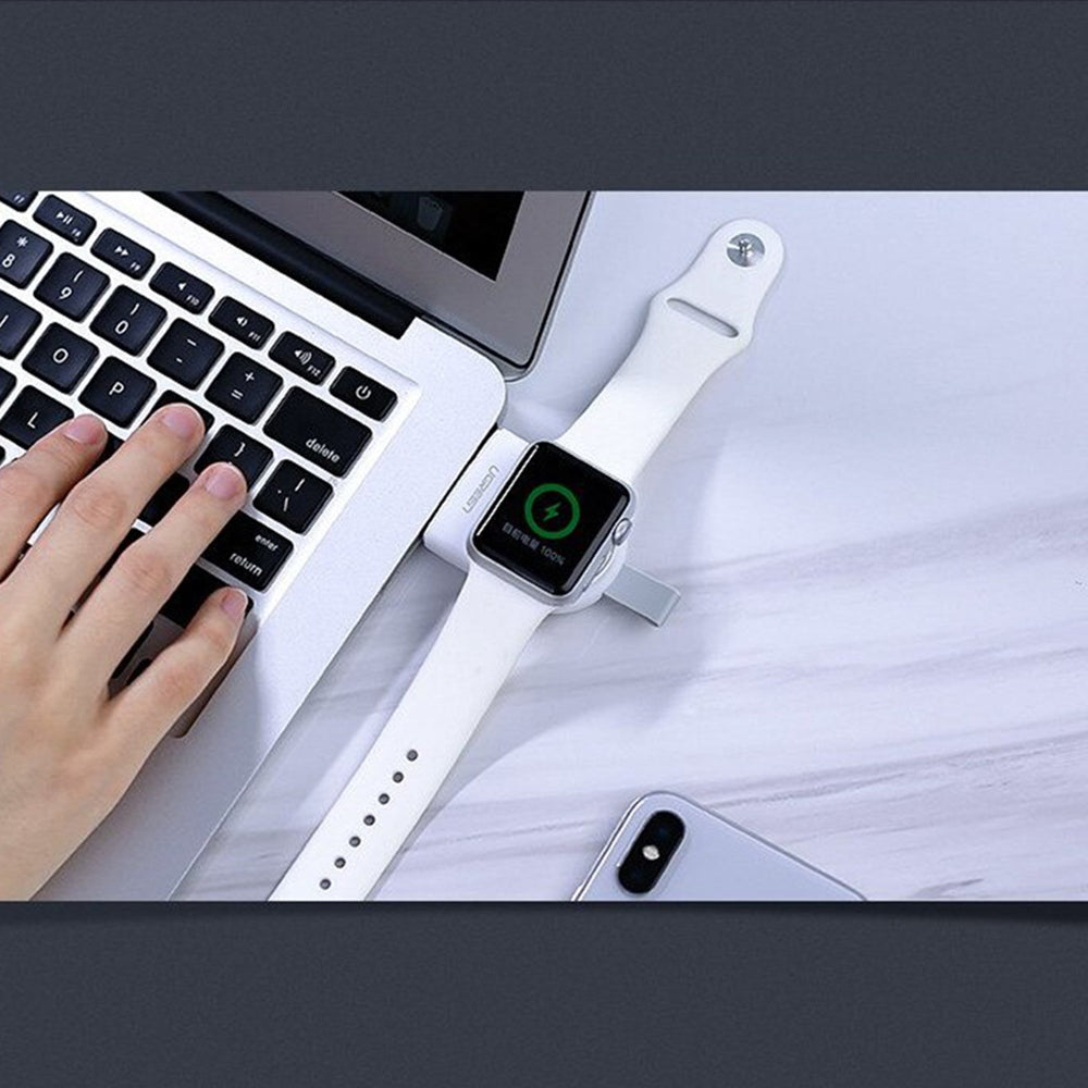 Cargador Inalámbrico UGREEN para Apple Watch Series, Blanco