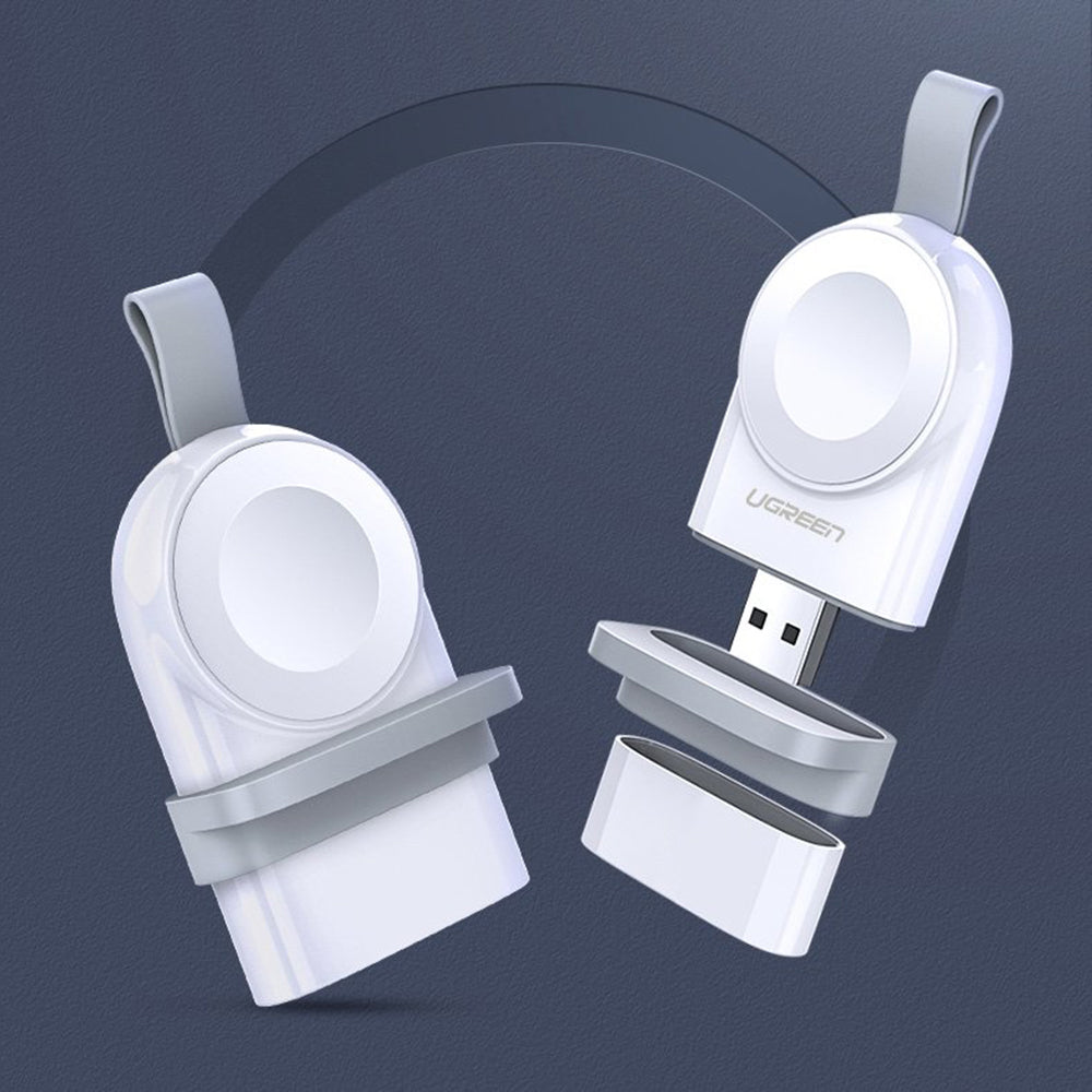 Cargador Inalámbrico UGREEN para Apple Watch Series, Blanco