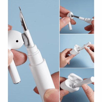 Herramienta de limpieza OEM para Apple Airpods / Samsung Galaxy Buds / Huawei Freebuds, Blanco 