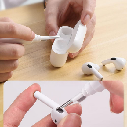 Instrumento de Limpieza Tech-Protect CS02, 3en1, Blanco