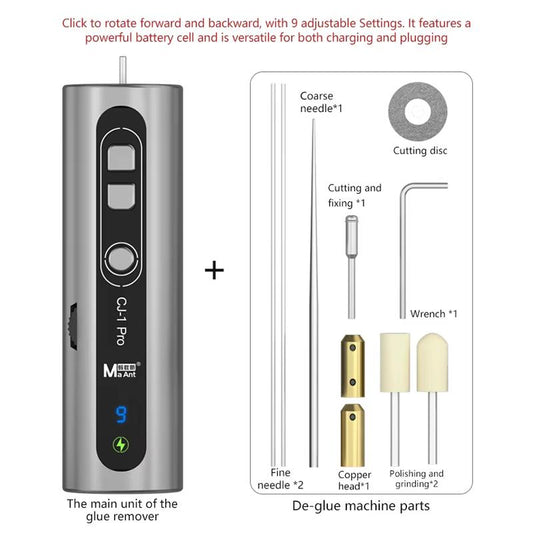 Instrumento de Eliminación de Adhesivo MaAnt CJ-1Pro