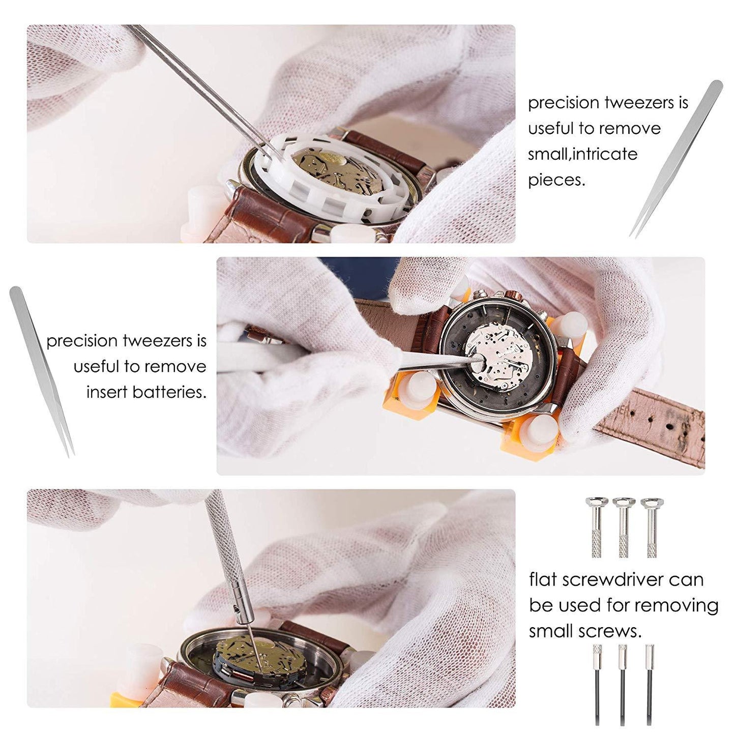 Herramientas de Relojería OEM, 6 en 1