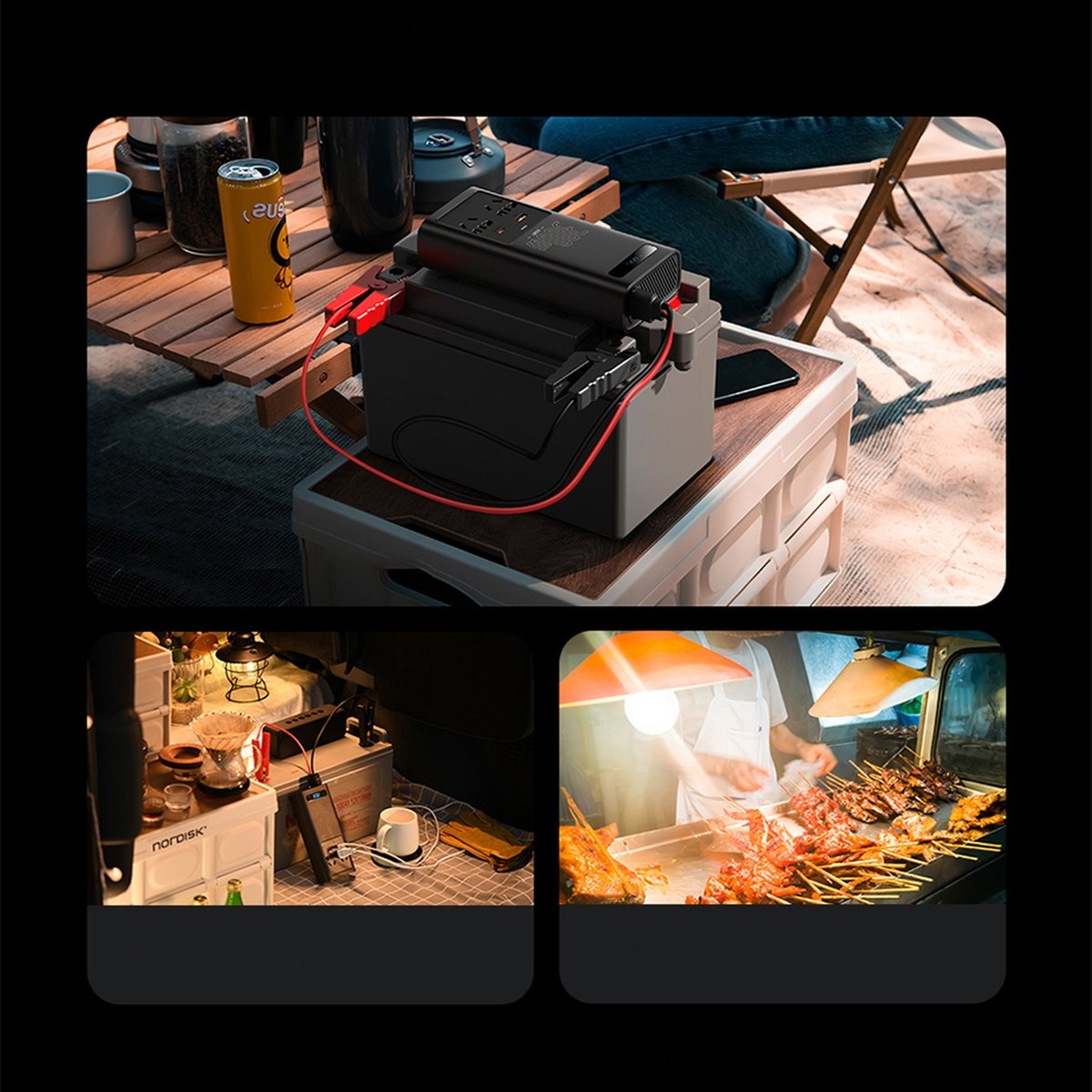 Inversor Eléctrico para Auto Baseus, 300W CGNB010101