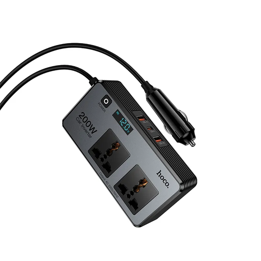 Inversor Eléctrico para Auto HOCO Z66, 200W