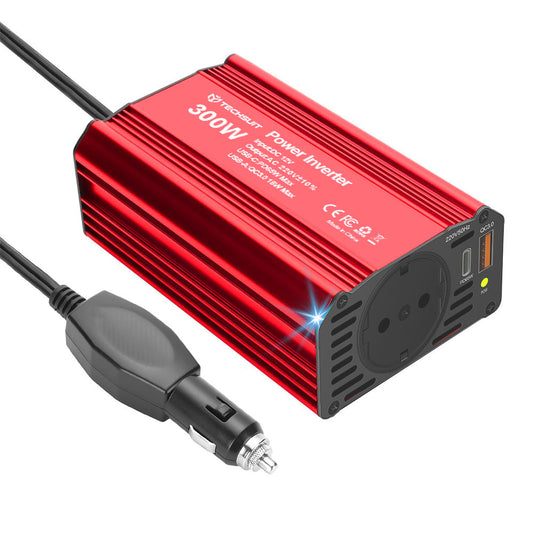 Inversor Eléctrico para Auto Techsuit FlexiCarVolt, 300W