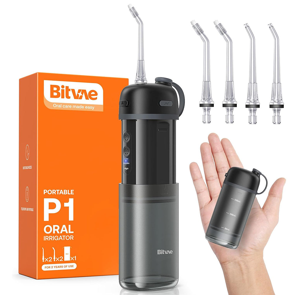 Irrigador Bucal Bitvae BVP1, Negro