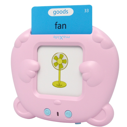 Juguete educativo MaXlife MXLD-100 para aprender palabras en inglés, Rosa