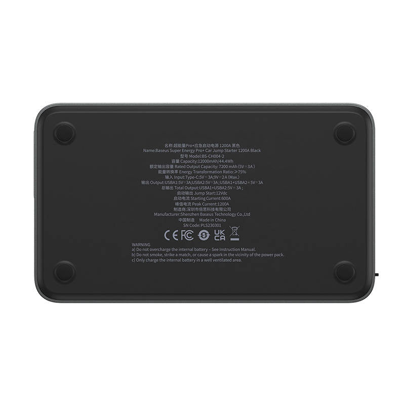 Arrancador de coche Baseus Super Energy Pro+ C00245700111-00