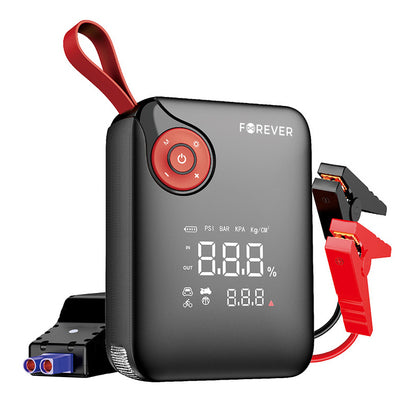 Jump Starter Auto Forever JS-400, 4en1, Rojo