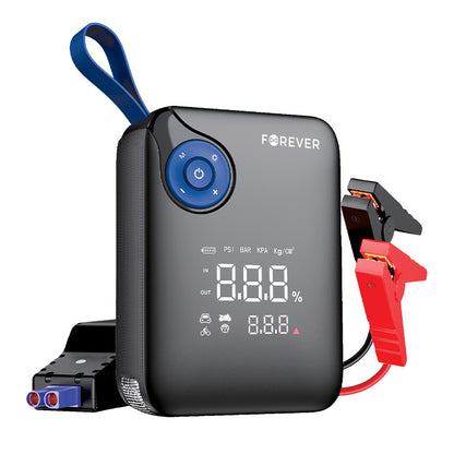 Jump Starter Auto Forever JS-400, 4en1, Azul