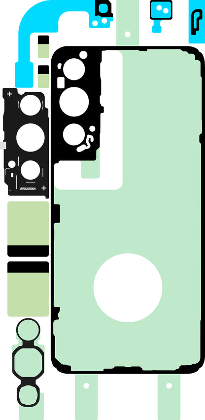 Kit Adhesivo Tapa Batería Samsung Galaxy S22 5G S901, Service Pack GH82-27496A