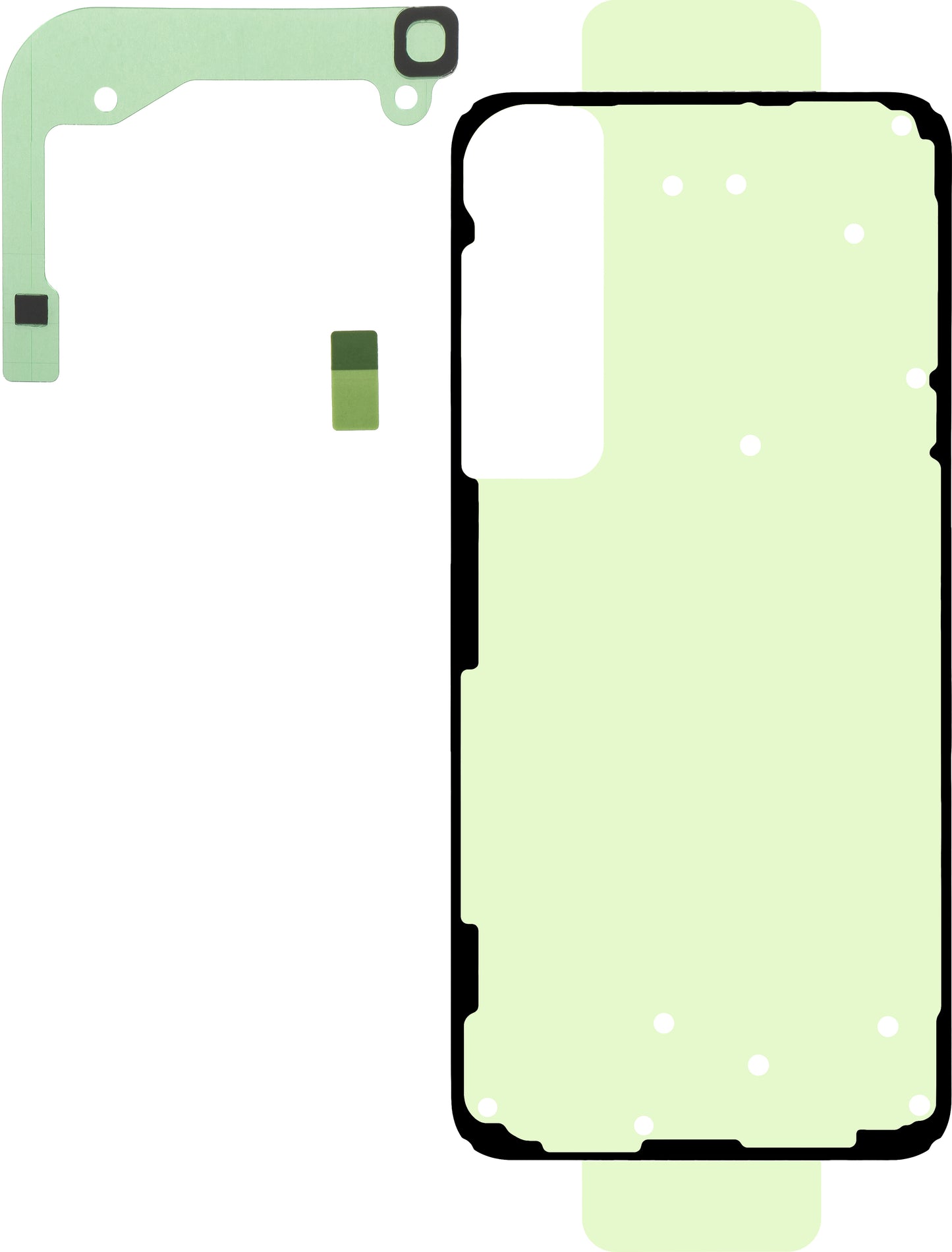 Battery Cover Adhesive Kit for Samsung Galaxy S24+ S926, Service Pack GH82-33338A