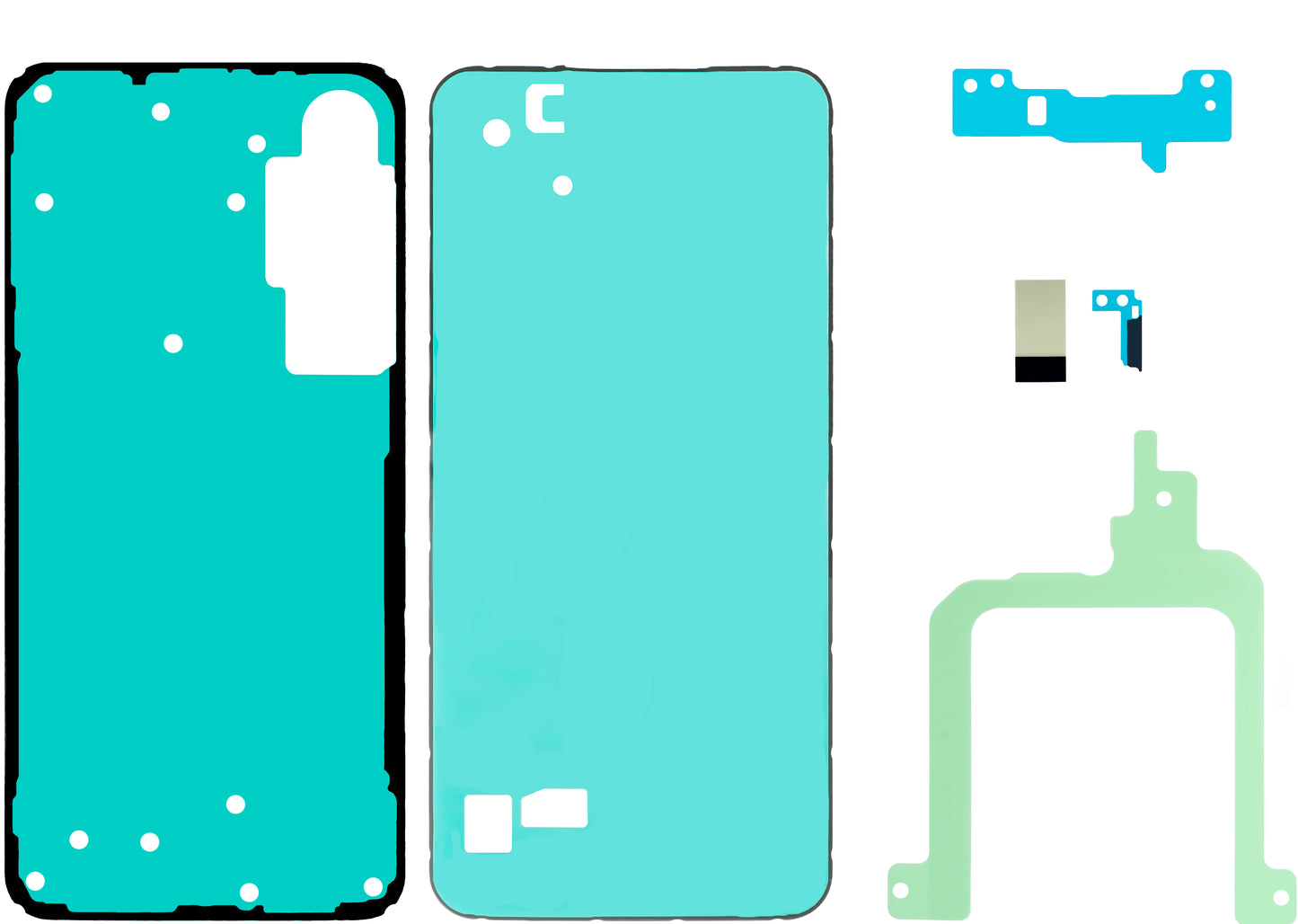 Kit Adhesivo Samsung Galaxy S24 FE S721, Paquete de Servicio GH82-35930A