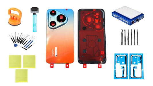 Kit de tapa de batería Huawei Pura 90s Pro Max Orange Ocean Service Pack y herramientas de servicio específicas