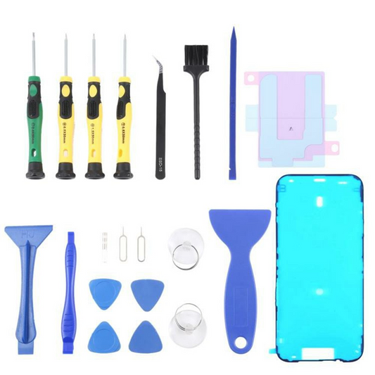 Kit de Reparación Jiafa JF-8182 para reemplazo de Batería Apple iPhone 17 Pro Max, 21 en 1