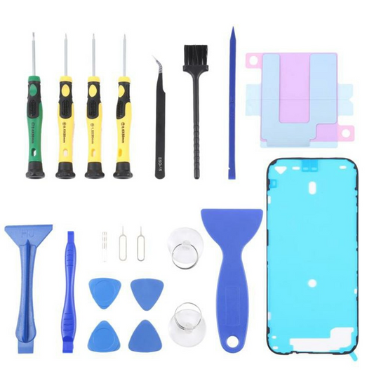 Kit de Reparación Jiafa JF-8182 para reemplazo de Batería Apple iPhone 17 Pro, 21 en 1