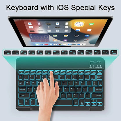 Kit Teclado Ratón Inalámbrico Techsuit AirCombo WKM1, BT / Wi-Fi, Negro