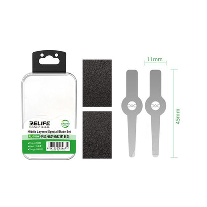 Cuchilla Relife RL-101H para retirar CPU, Set de 2 piezas